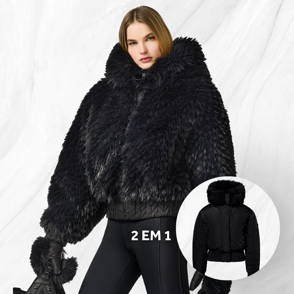 Foto do produto Jaqueta dupla face impermeável para neve Goldbergh  Indira Feminina
