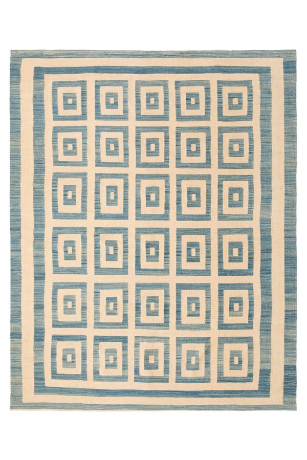 Foto do produto Kilim Geometric Blue