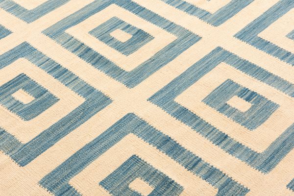 Foto do produto Kilim Geometric Blue