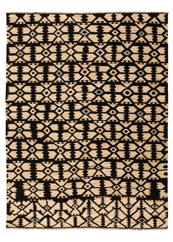 Foto do produto KILIM KARAN BLACK & BEGE