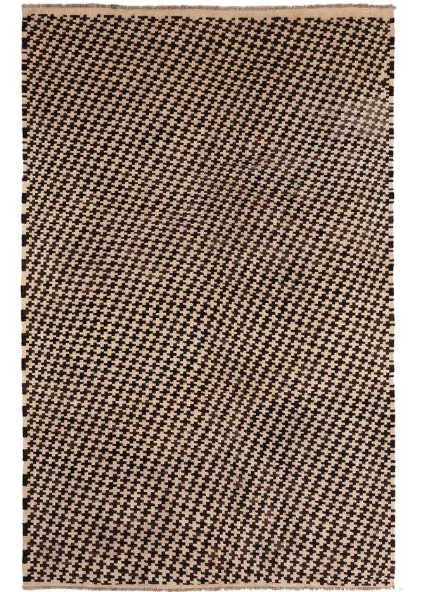 Foto do produto KILIM JAMA PRETO & BEGE