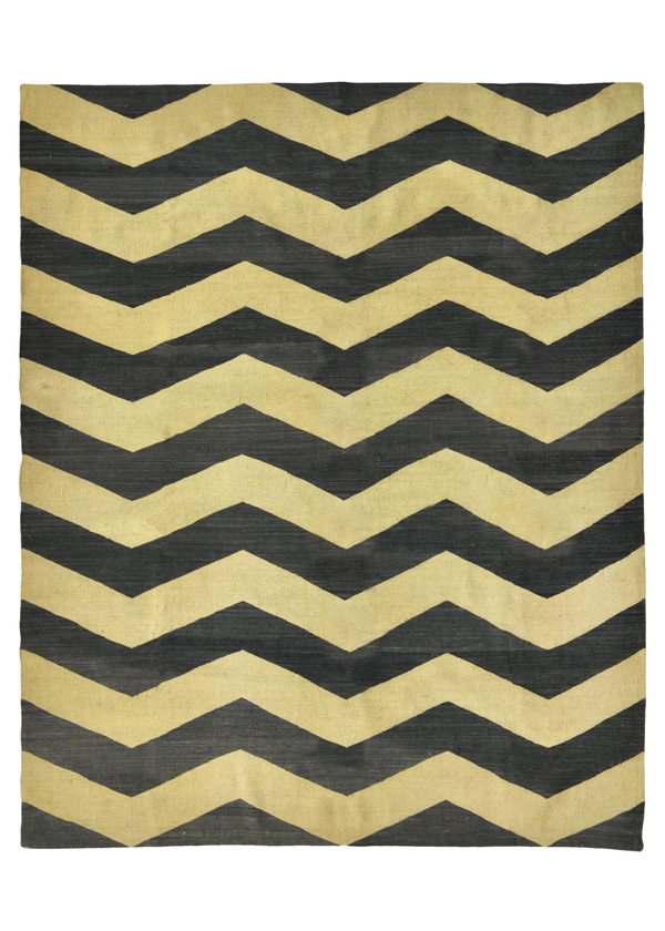Foto do produto KILIM BIG SLIGHT CHEV CINZA E BEGE