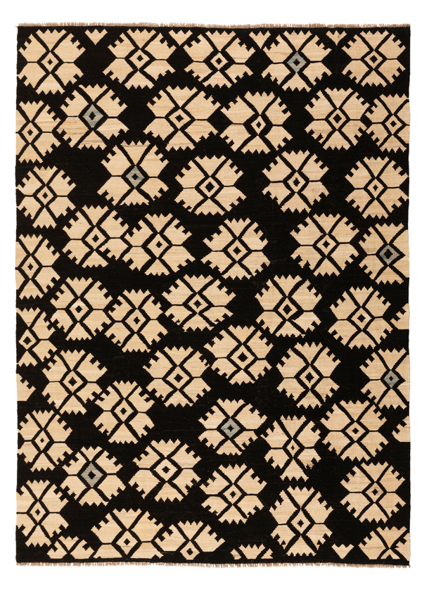 Foto do produto KILIM BESIE BLACK & BEGE