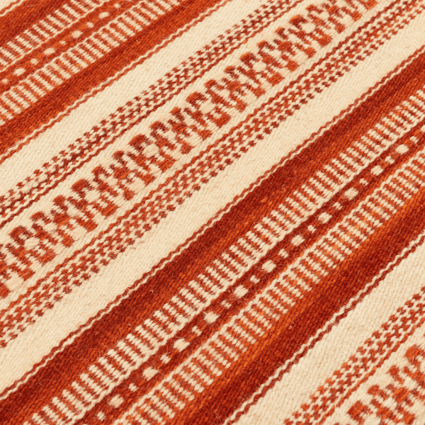 Foto do produto KILIM HORIZONTES LINEA TEMPERA TERRACOTA