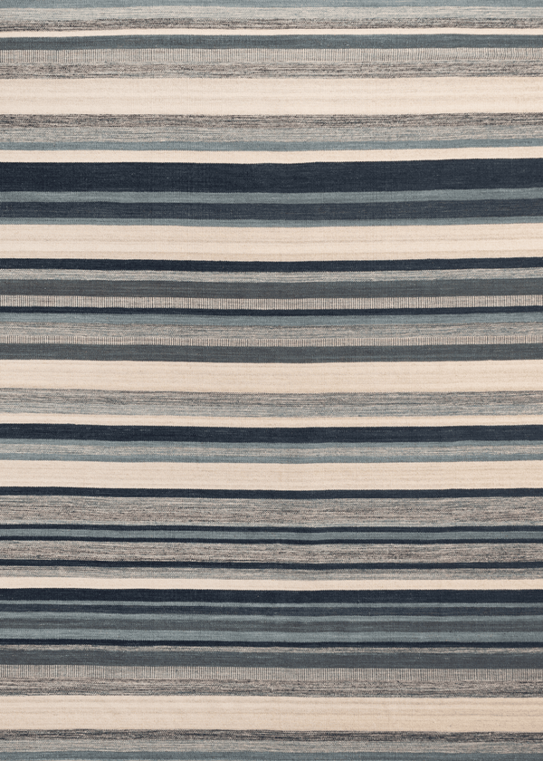 Foto do produto KILIM HORIZONTES LINEA AQUARELA OCEANO