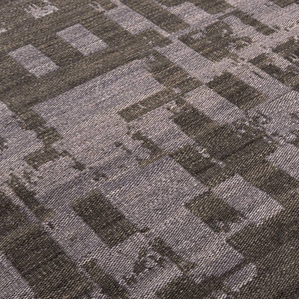 Foto do produto Kilim Double Face Cozumel Roxo E Grafite