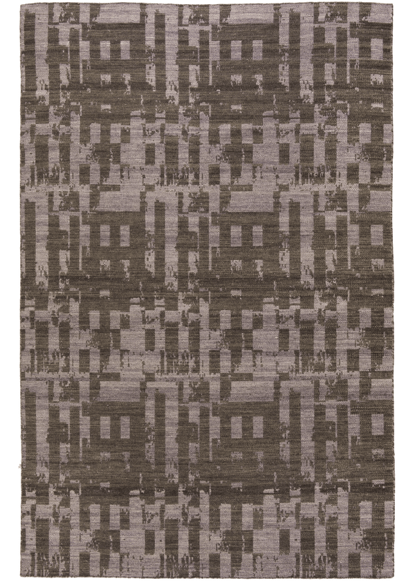 Foto do produto Kilim Double Face Cozumel Roxo E Grafite
