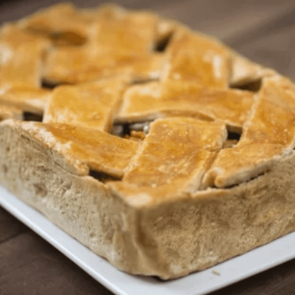 Foto do produto Pastelão de Camarão com Palmito (250g por fatia)