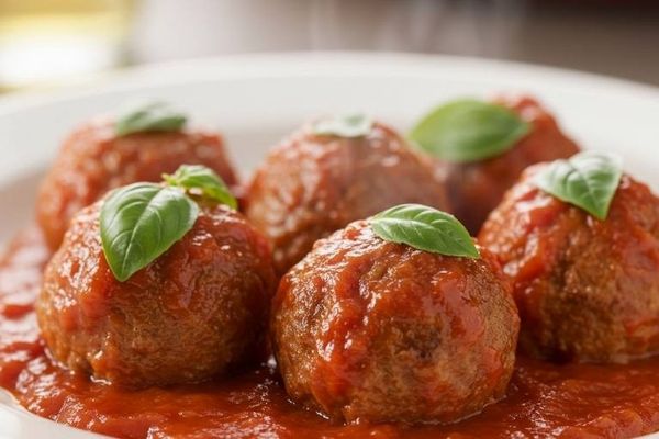 Foto do produto Almôndegas ao Sugo (550g)