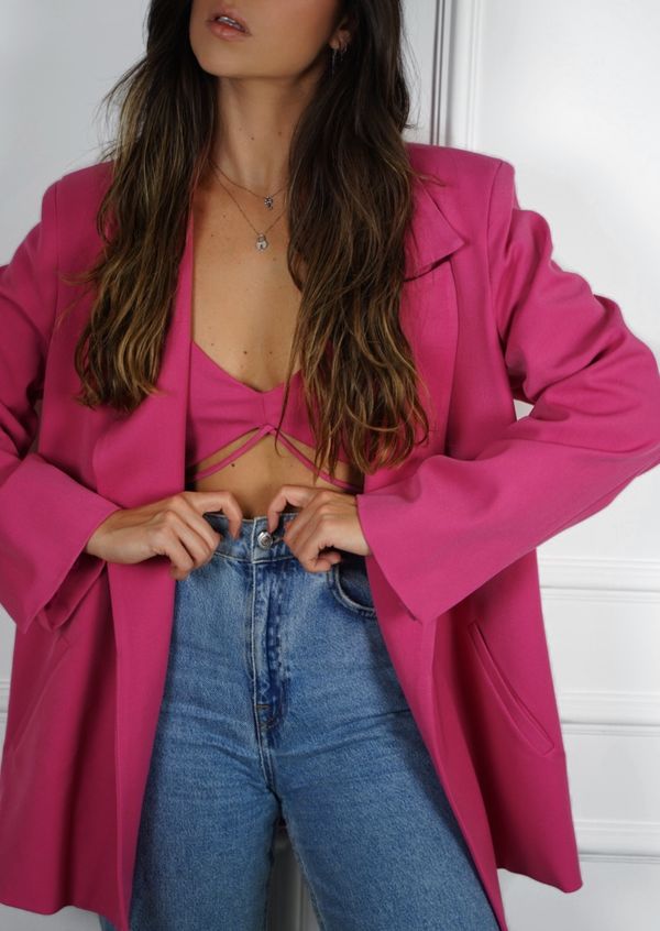 Foto do produto Blazer Minimal Pink