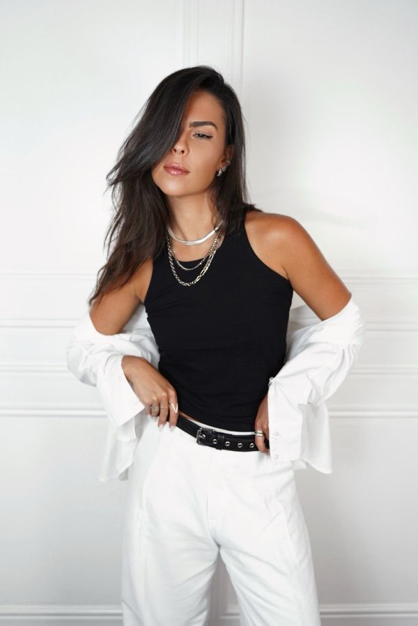 Foto do produto Halter Neck Top Preta