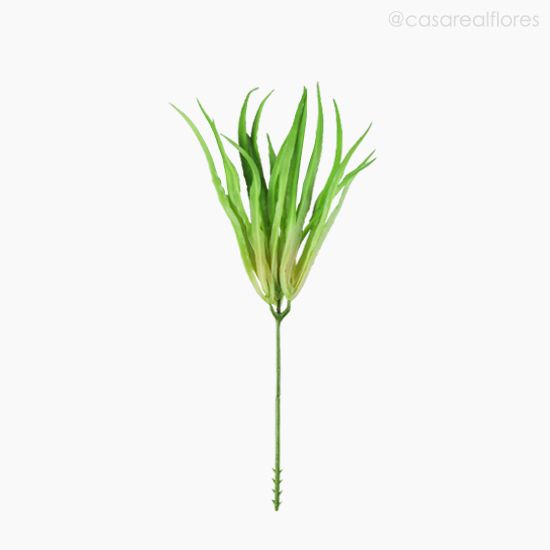 Foto do produto Mini Folhagem Grass Pick Artificial - Verde (10831)