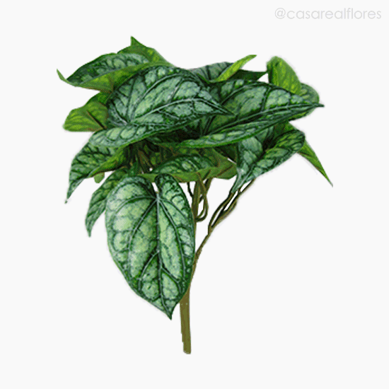 Foto do produto Buquê Folha Argreia Artificial - Verde (11421)