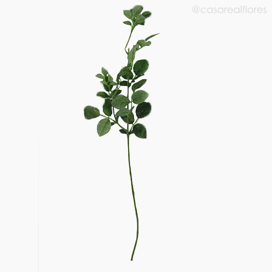 Foto do produto Galho Roseira Artificial - Verde (11423)