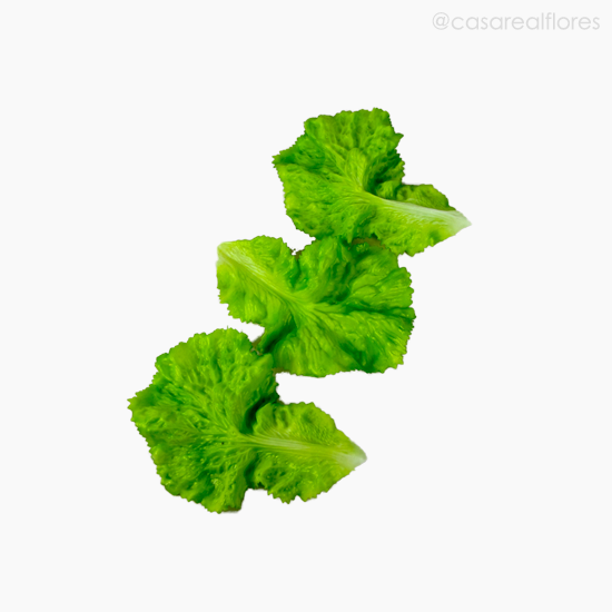 Foto do produto Folha de Alface Artificial - Verde (11407)