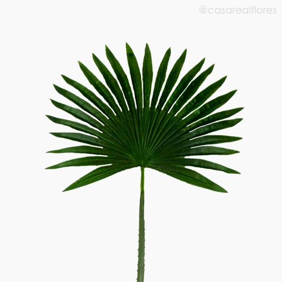 Foto do produto Galho Folha Palmeira M Artificial - Verde Escuro (11143)