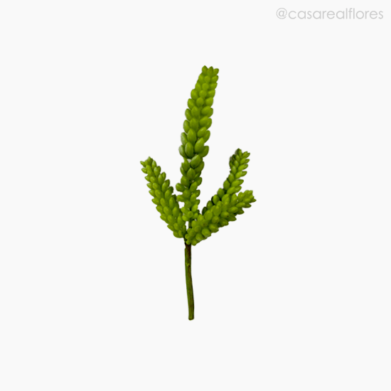 Foto do produto Suculento Artificial - Verde (11157)