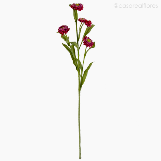 Foto do produto Galho Straw Flor Artificial - Rosa (12725)