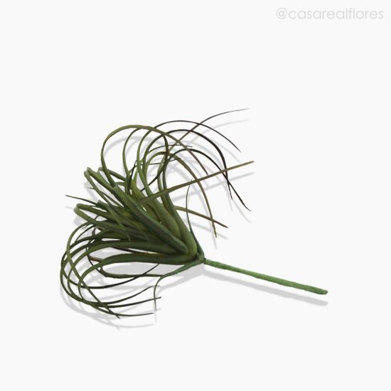 Foto do produto Suculento Tillandsia Pick Artificial - Verde Escuro (9920)