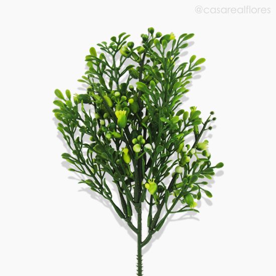 Foto do produto Pick Mini Boxwood C/Thorn Berry Artificial - Verde (7174)