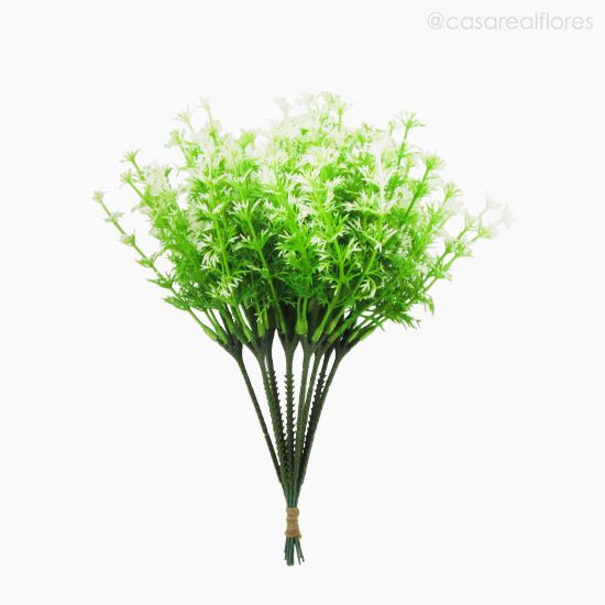 Foto do produto Folha Cenoura Pick Artificial - Branco (10595)