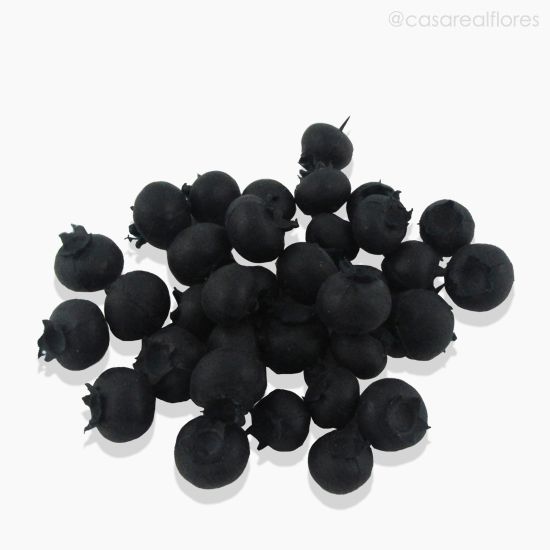 Foto do produto Blue Berries Artificial - Preto (9732)