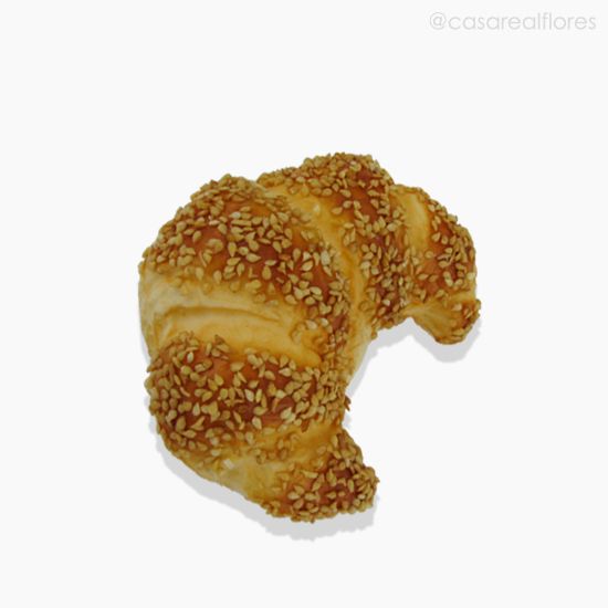 Foto do produto Croissant com Gergelim Artificial - Laranja (9751)