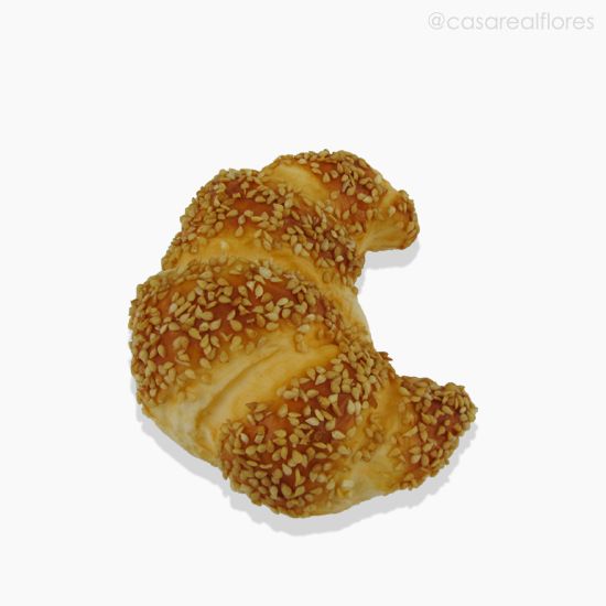 Foto do produto Croissant com Gergelim Artificial - Laranja (9751)
