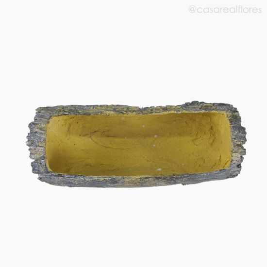 Foto do produto Vaso Retangular G - Cinza (10864)