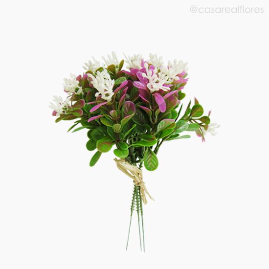 Foto do produto Mini Buquê Com Rafia Artificial - Cores Mistas (010515)