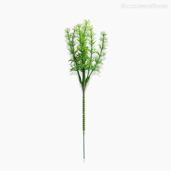 Foto do produto Mini Galho Pick Cenoura Artificial - Verde (3931)