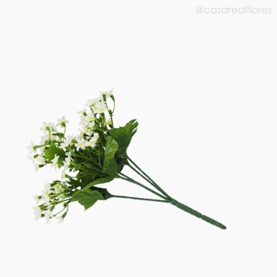Foto do produto Mini-Buquê Artificial - Branco (7726)