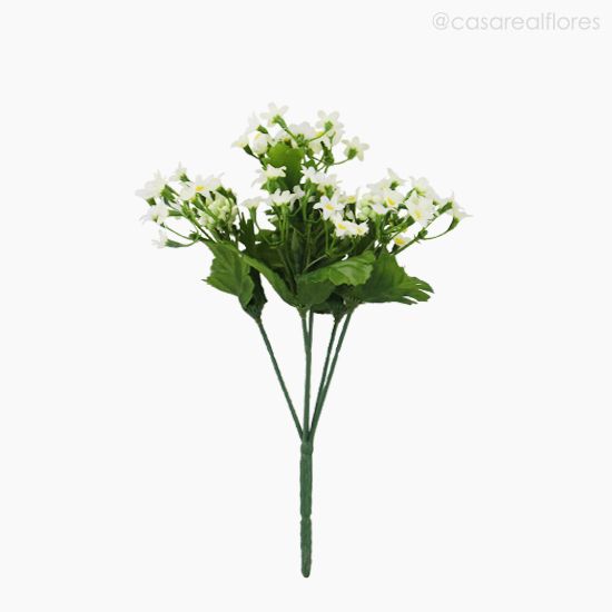 Foto do produto Mini-Buquê Artificial - Branco (7726)