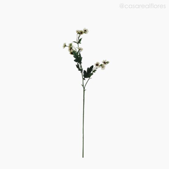 Foto do produto Galho Mini Margarida Artificial - Bege (9593)