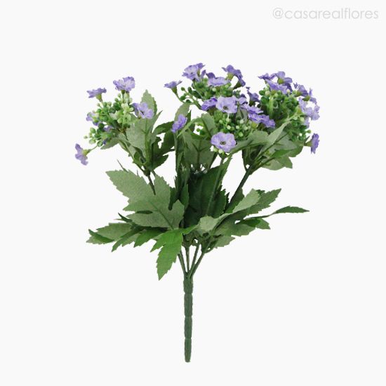 Foto do produto Buquê Mini Flor Artificial- Lilás (012858)