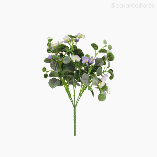 Foto do produto Buquê Mini Flor Artificial - Lilás (9465)