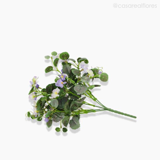 Foto do produto Buquê Mini Flor Artificial - Lilás (9465)
