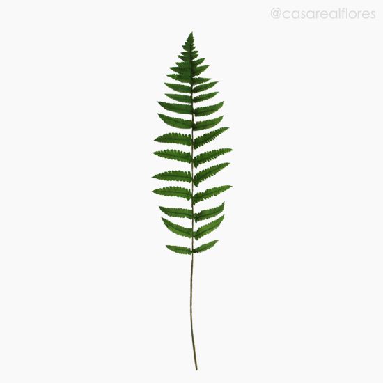 Foto do produto Galho Folhagem Fern Leaf Artificial - Verde (10039)