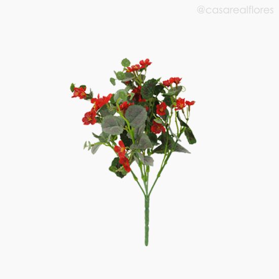 Foto do produto Buquê Mini Flor Artificial - Vermelho (9466)