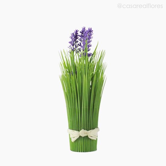 Foto do produto Capim Ornamental Lavanda Artificial - Lilás (012864)