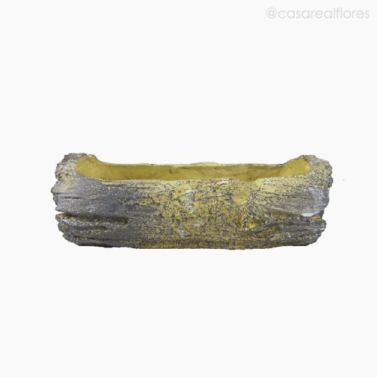 Foto do produto Vaso Retangular M - Cinza (10865)