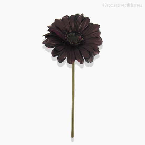 Foto do produto Daisy Gérbera (L) Artificial - Vinho (10499)