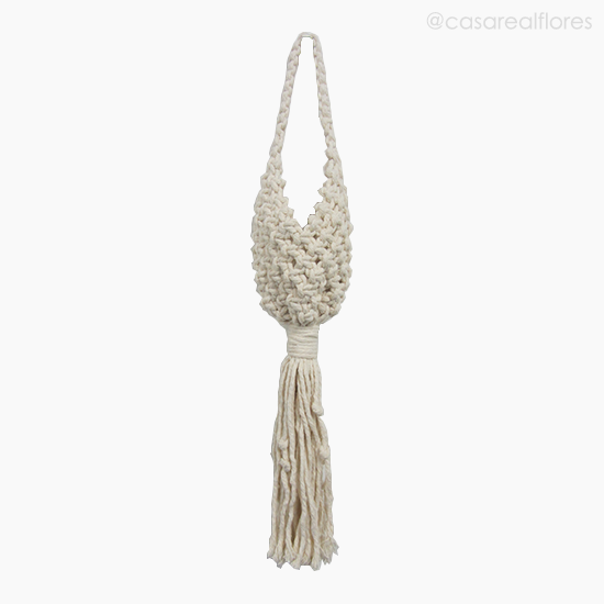 Foto do produto Cesto Croche MV - Cru (10489)