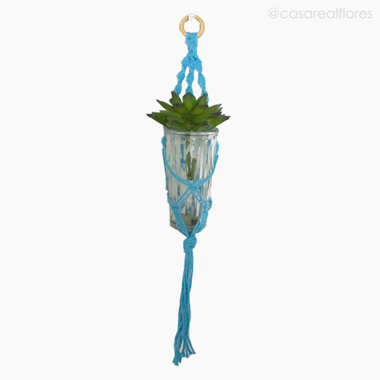 Foto do produto Suporte Mini Barbante Colorido - Azul Claro (10946)