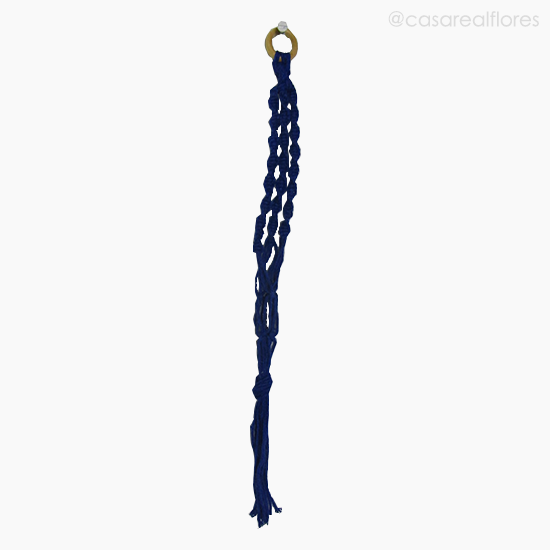 Foto do produto Suporte Mini Barbante Colorido - Azul Escuro (10946)