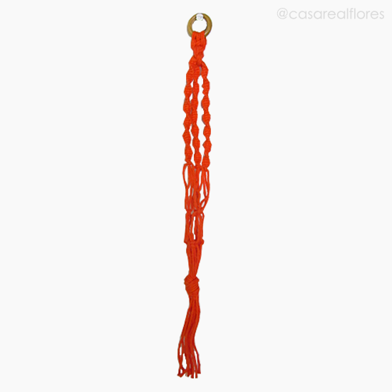 Foto do produto Suporte Mini Barbante Colorido - Laranja (10946)