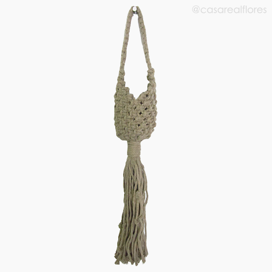 Foto do produto Cesto Croche MV - Marrom (11614)
