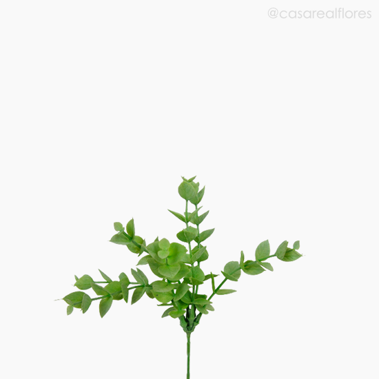 Foto do produto Mini Galho Eucalyptus Pick Artificial - Verde (10825)