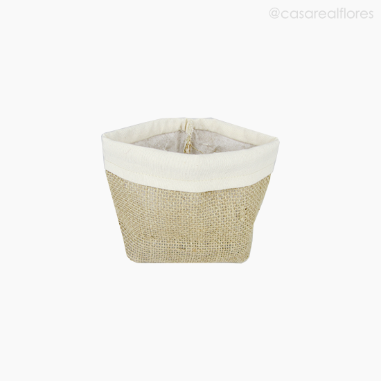 Foto do produto Cachepot de Juta C/ Borda Cru P (12248)