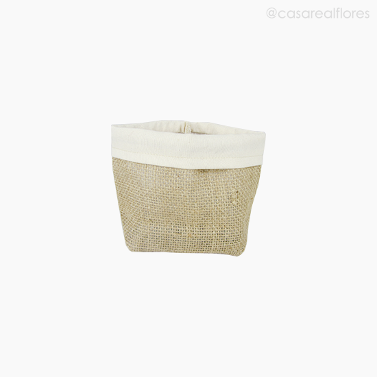 Foto do produto Cachepot de Juta C/ Borda Cru P (12248)